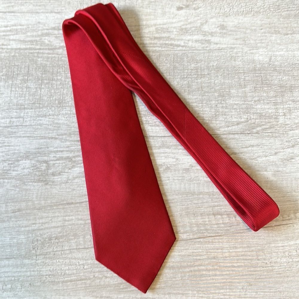 5/30 Eagle shirt maker read 100% silk tie - Picture 4 of 6